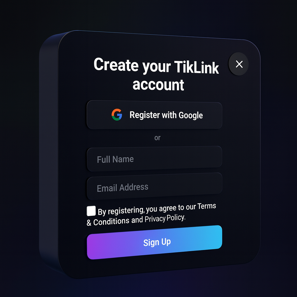 Create your TikLink